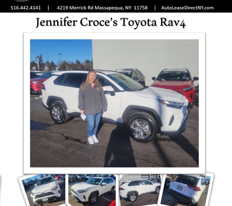 Auto Lease Direct - Massapequa, NY. Jennifer Croce - Toyota RAV4