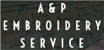 A P Embroidery Service - Embroidery