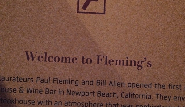 Fleming’s Prime Steakhouse & Wine Bar - Charlotte, NC