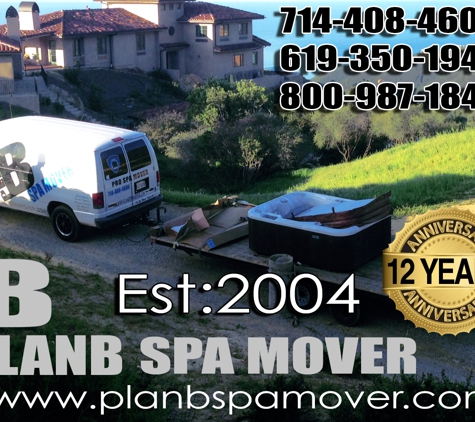 Plan B Spa Movers - Lake Elsinore, CA