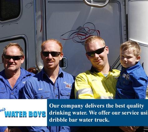 Lewis Waterboys - Tennyson, NSW. Our company delivers the best quality drinking water. We offer our service using dribble bar water truck.