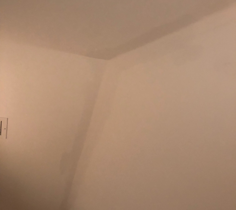 Ceiling Doctor By Julian - Augusta, GA. High Falls tape joint after repair by CEILING DOCTOR 3 hours start to finish customer will paint. Sheetrock mud is still wet.