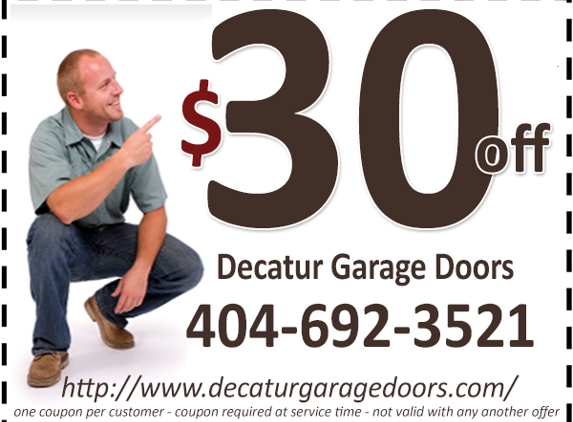 Garage Door Services - Decatur, GA