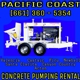 Pacific Coast Concrete Pumping Rental