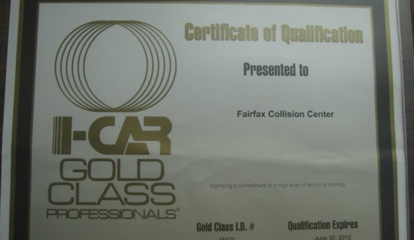 Fairfax Collision Center - Chantilly, VA