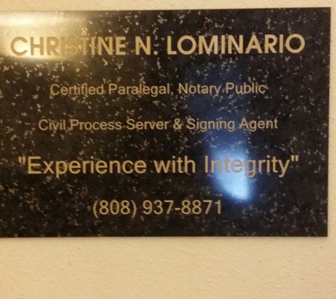 Christine N. Lominario, CLA - Hilo, HI