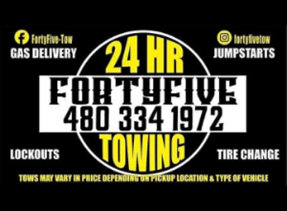 FortyFive Tow - Phoenix, AZ