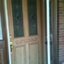 Powell's Home Improvement - Hopkinsville, KY. Mrs, Morse front door sides are done the doer is still primmed!