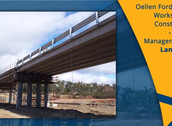LandTeam Australia - Bowral, NSW. Oellen Ford Bridge Works Under Construction - Project Management By LandTeam
