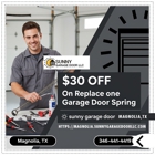 Sunny Garage Door Magnolia TX