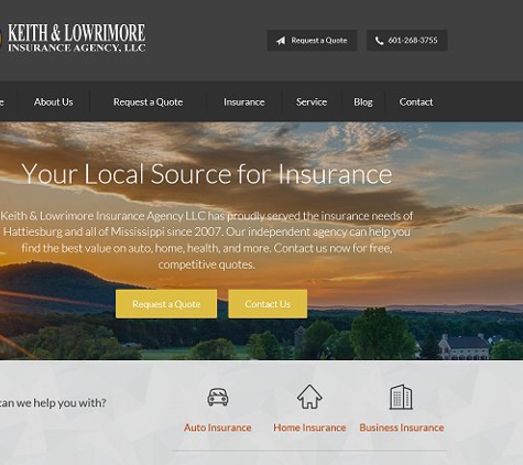 Keith & Lowrimore Insurance - Hattiesburg, MS