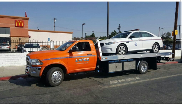 Lopez towing service - Bell Gardens, CA
