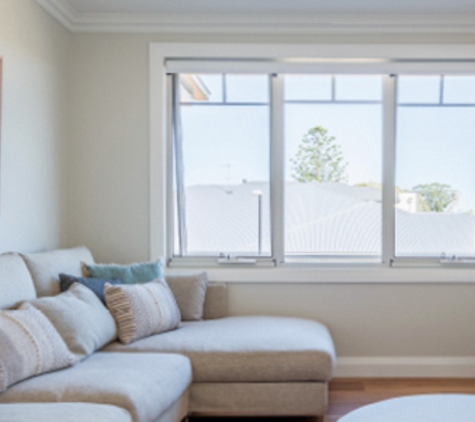 Bradnam's Windows & Doors - Kensington, QLD. White Aluminium Awning Window