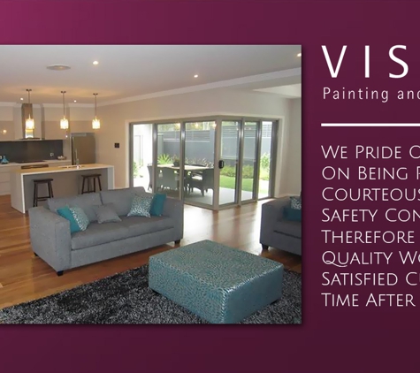 Vision Painting & Decorating - Kingswood, NSW. We Pride Ourselves On Being Punctual, Courteous And Safety Conscious