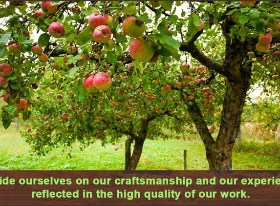 M & J Tree Surgeons. We pride ourselves on our craftsmanship and our experience is reflected in the high quality of our work.