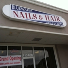 Blue Water Nails & Hair