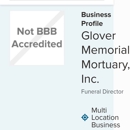 Glover Memorial Mortuary - Funeral Directors