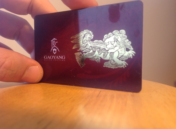 LA Plastic Card Printing - Los Angeles, CA. Amazing gold foil effect...