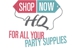 Shop Now HQ Party Supplies - Party Supplies