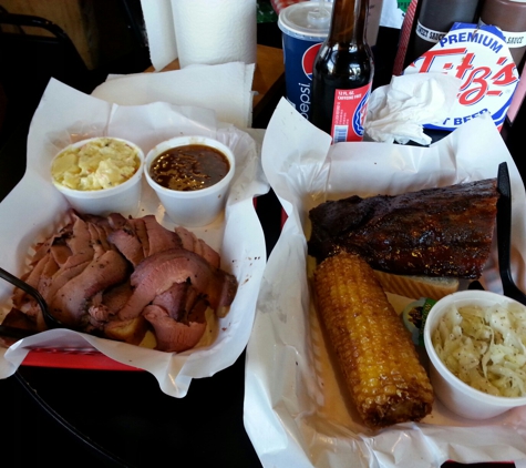 Pappy's Smokehouse - Saint Louis, MO. Ribs are awesome!  Brisket was very tender.