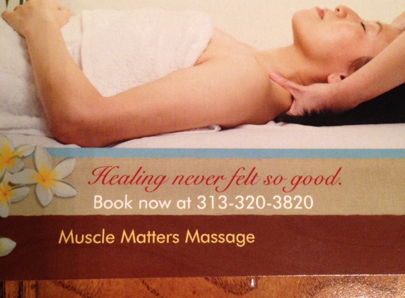 Muscle Matters Massage - Grosse Pointe Park, MI