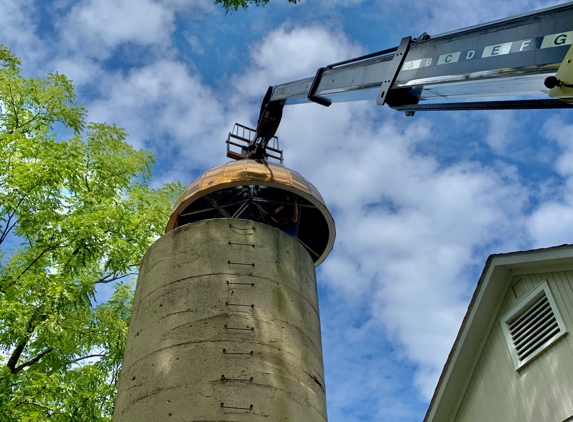 Lambert Sheet Metal Inc - Columbus, OH. Brass dome silo top