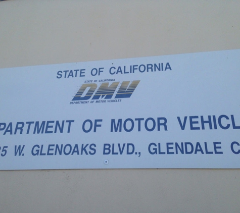 California Department of Motor Vehicles - DMV - Glendale, CA