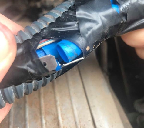 Orange Diff & Trans - Orange, NSW. bad wire joins
