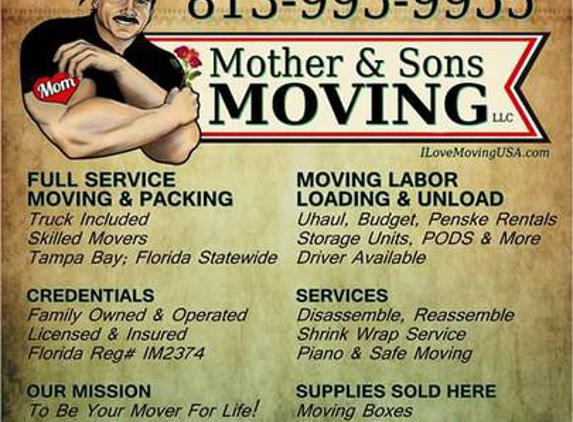 Mother & Sons Moving LLC - Lutz, FL