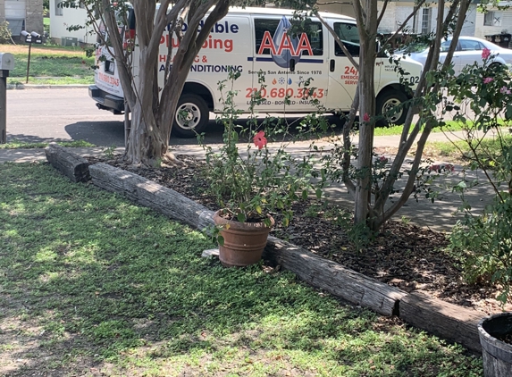 AAA Affordable Plumbing Heating & Air Conditioning. Technician aka Scammer, claimed to make a phone call and after being inside the turned on truck for 5 min, peels out quick!