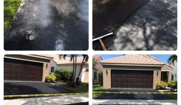 AR&D Inc. Pressure Cleaning - Southwest Ranches, FL. Blacktop Sealing Service.