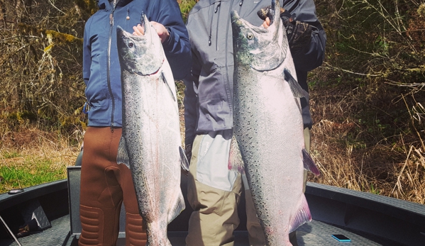 Rip Some Lips Guide Service - Salkum, WA. Father/Son Trip With Rip Some Lips.