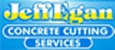Jeff Egan Concrete Cutting Services Logo