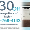 Garage Door of Taylor - Garage Doors & Openers
