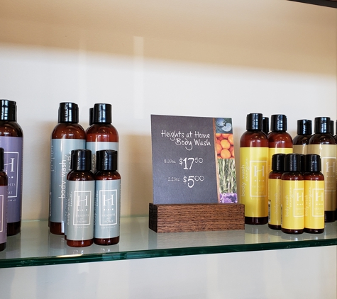 Massage Heights Leawood Parkway Plaza - Overland Park, KS. Heights at Home: Linen Spray, Body Scrub