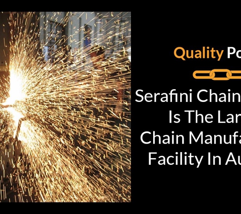 Serafini Chains Pty Ltd - Bowen Hills, QLD. Quality Policy
