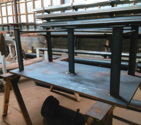 WeldWorks LLC - Mebane, NC. Construction of a fabrication table