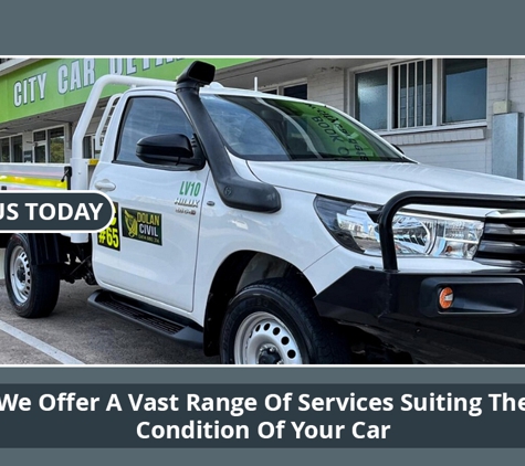 City Car Detailing - Darwin City, NT. We Offer A Vast Range Of Services Suiting The Condition Of Your Car