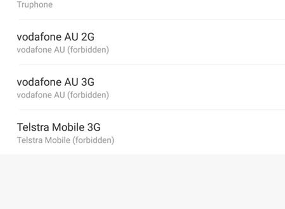 Truphone - North Sydney, NSW. Truphone doesn't work in Australia