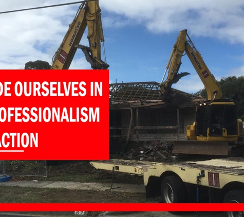 DigDig Demolition - Carrum Downs, VIC. We pride ourselves in our professionalism satisfaction.