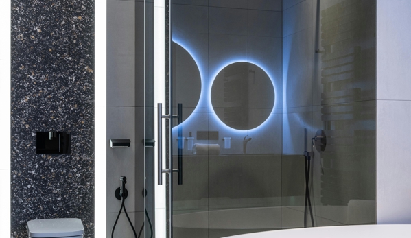A Champane Glass & Glazing - Oakleigh South, VIC. Modern Glass Shower Screens