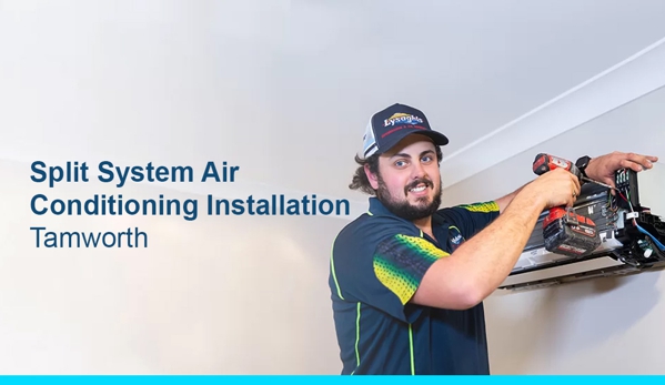 Lysaghts Refrigeration & Air Conditioning Pty Ltd - Taminda, NSW. Split System Air Conditioning Installation  Tamworth