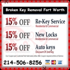 Broken Key Removal Fort Worth