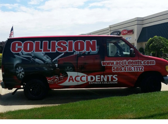 Accidents Express Collision - Clinton Township, MI