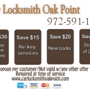 Car Locksmith _Oak Point TX