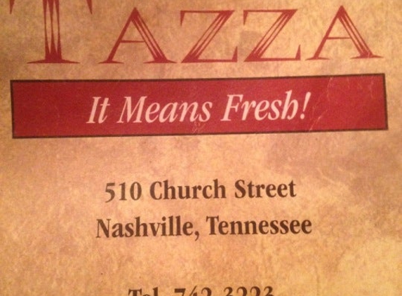 Tazza Restaurant - Nashville, TN