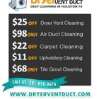 Dryer Vent Duct in Houston TX