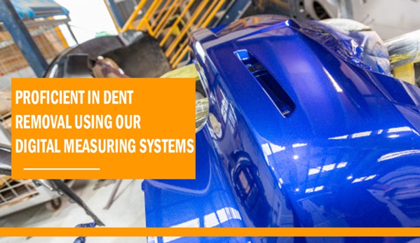 Sutherland Shire Accident Towing - Kirrawee, NSW. Proficient in dent removal using our digital measuring systems.