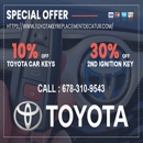 Toyota Key Replacement Decatur - Locks & Locksmiths