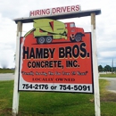 Hamby Brothers Concrete Inc - Ready Mixed Concrete